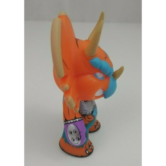 Kidrobot TMNT Series 2 Teenage Mutant Ninja Turtles Tricerrton 3" Vinyl Fig - Picture 3 of 7